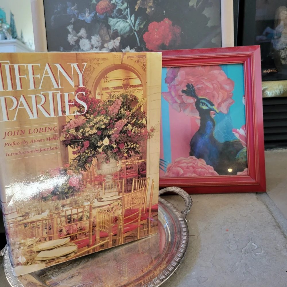 Tiffany Parties by John Loring (1989 1st Ed) Opulence Celebrations Entertaining